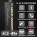 Аудиодекодер объемного звука UD851B 5.1 каналов с поддержкой HDMI 2.0b, ARC, Bluetooth и цифровых входов