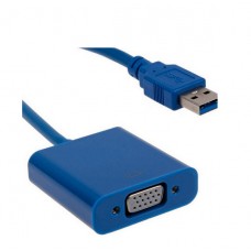 Axin DK-002M (USB 3.0 /2.0 - VGA)  Конвертер адаптер