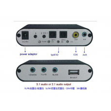 Axin DK-203B Цифровой аудио декодер 5.1 AC3