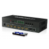 SGEYR 4x2  - HDMI матрица 4x2 матричный переключатель 4 входа и 2 выхода ИК пульт аудио экстрактор ARC SPDIF поддержка 4 к 