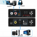 Цифро-аналоговый аудио декодер ЦАП USB DAC 192kHz (S/PDIF, Coaxial, RCA, AUX, Vol, Bass)