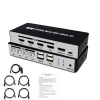 КВМ Переключатель KVM Switch 4 USB-  4 HDMI FD004K поддержка 4К/30HZ, Hotkey