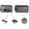 КВМ Переключатель KVM Switch 4 USB-  4 HDMI FD004K поддержка 4К/60HZ, Hotkey