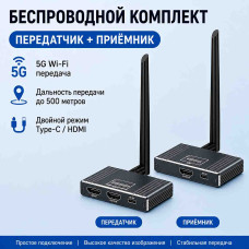 Беспроводной HDMI-удлинитель NIVEK EX5001G Full HD 1080p до 500 м