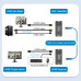 Купить Экстендер  удлинитель USB/HDMI 60 метров 1080P  Extender KVM USB/HDMI 60 m     в России 3100.0000