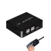 Купить КВМ Переключатель, KVM Switch HDMI 2.1, вход на 2ПК, выход на 1 монитор, USB , 8К/60HZ, HDMI 2.1, HDCP 2.2 
