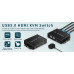Купить 2-портовый HDMI KVM-переключатель с поддержкой USB 3.0 и разрешения 4K@60Гц в России 