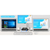 Купить Профессиональный KVM-переключатель 4K 120 Гц (2 в 1) с интерфейсами HDMI, USB 3.0, Type-C и RJ45