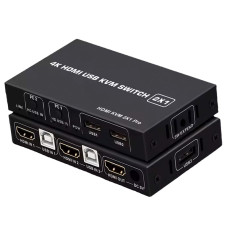KVM-переключатель на 2 компьютера и 1 монитор HDMI 2.0, 4K 60 Гц LiNK-T DK102