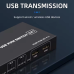 KVM-переключатель LiNK-T DK102 на 2 компьютера, HDMI 2.0, 4K 60 Гц