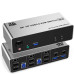 KVM-переключатель DisplayPort 1.4 LT-8K0303DP на 2 ПК и 3 монитора KVM-переключатель DisplayPort 1.4 LT-8K0303DP на 2 ПК и 3 монитора