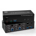 Купить 8K 60Hz КВМ Переключатель 3 х 3,  DP 1.4 в России