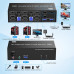 KVM-переключатель LiNK-T LT303HDL1 — 2 ПК, 3 монитора, 8K и Gigabit LAN