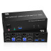KVM-переключатель LiNK-T LT303HDL1 — 2 ПК, 3 монитора, 8K и Gigabit LAN