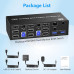 KVM-переключатель LiNK-T LT303HDL1 — 2 ПК, 3 монитора, 8K и Gigabit LAN