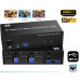 KVM-переключатель LiNK-T HDL12 — 2 ПК, 3 монитора, 8K и Gigabit LAN