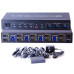 KVM-переключатель LiNK-T KVM4402 — 4 компьютера, 2 монитора, HDMI 4K