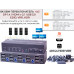 KVM-переключатель LiNK-T 8K0403A — 4 ПК, 3 монитора, HDMI и DisplayPort