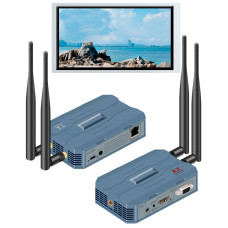 Беспроводной HDMI-удлинитель NIVEK NVK250Rro 4K@30 Гц до 250 м — передатчик и приёмник