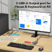 Беспроводной KVM-удлинитель NIVEK WR100 до 100 м с поддержкой HDMI и USB