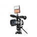 Накамерный видео свет Lishuai- 144A - комплект с аккумулятором и зарядным устройством