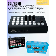 Видеомикшер LiNK-T RULLHDLS04 4 канала SDI/HDMI для прямых трансляций