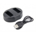 USB зарядное устройство для 2 аккумуляторов Sony NP-F 550/570
