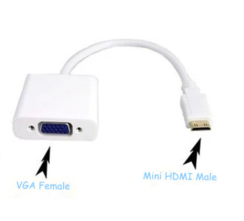 Конвертер сигнала mini HDMI в сигнал VGA 